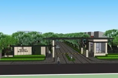 Modern Multi-Story Residential Area | SketchUp Model-BIM WORLD
