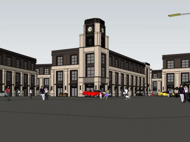 Sketchup Office Model | Multi story Office Building, Classical Style