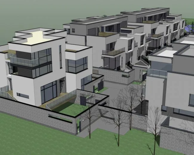 Sketchup Villa Model | Villa, Modern Style, Garden Villa