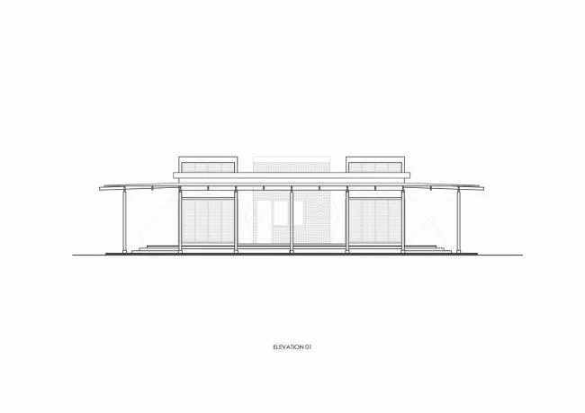 BIM Architecture | A Street Lamp in the Quiet Night of a Village: Kaeng Krachan Library/Junsekino Architects and Design