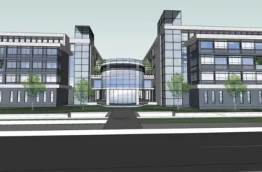 Multi-Story University Campus Model | Modern Educational Architecture in SketchUp-BIM WORLD