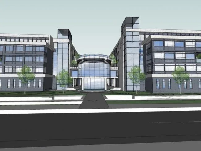 Multi-Story University Campus Model | Modern Educational Architecture in SketchUp