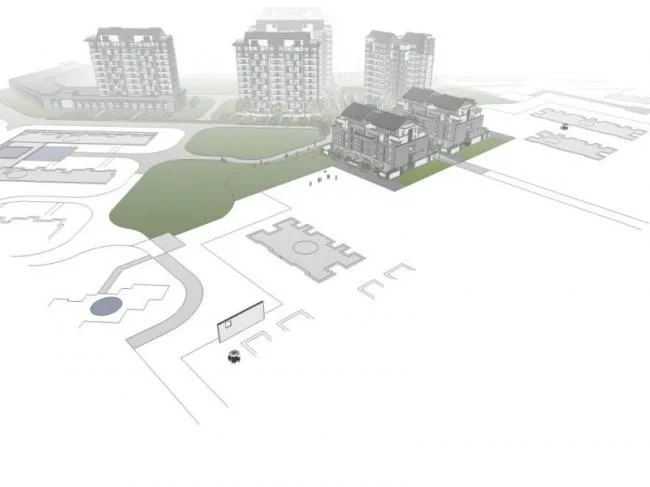 Sketchup Residential Model | High rise Residential Buildings, Modern Chinese Style