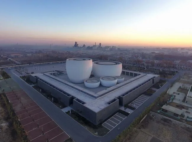 BIM Architecture | Blank spaces outlined in minimalist calligraphy: Xingyao Museum/Yanchuan Architecture
