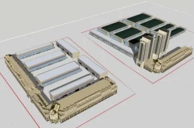 Sketchu Industrial Building | Modern Multi-Story Industrial Design-BIM WORLD