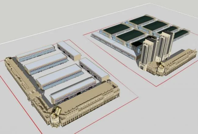 Sketchu Industrial Building | Modern Multi-Story Industrial Design