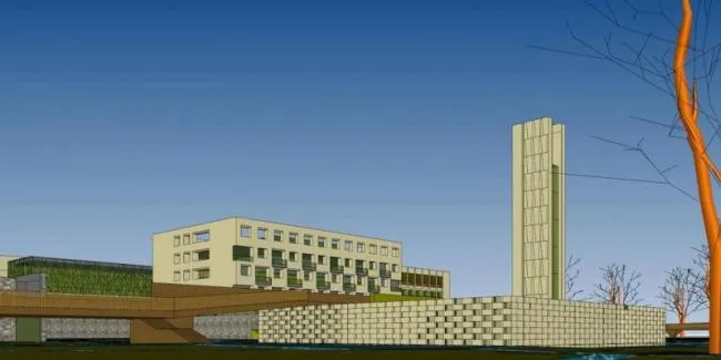Sketchup Planning Model | Multi story Xianxiang Qiushan New Village Planning, Modern Style