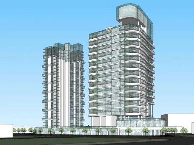 Sketchup Complex Model | High rise Complex, Modern Style
