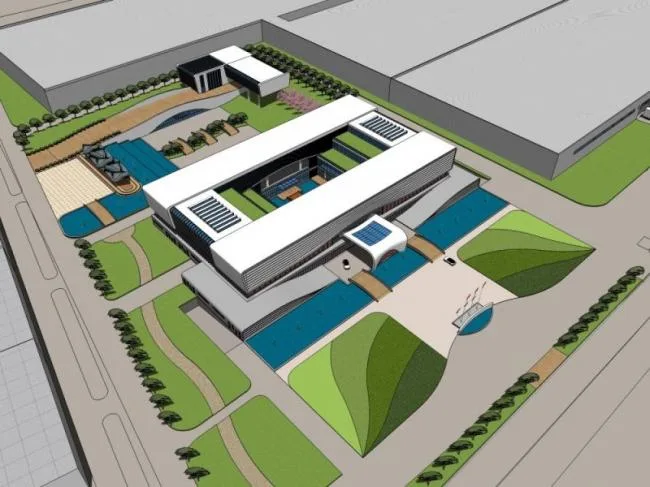 Sketchup Office Model | Multi story Office Building, Modern Style