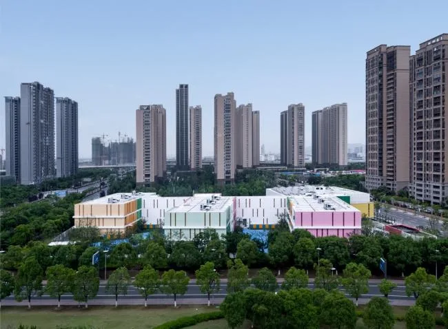 BIM Architecture | Wujun Kindergarten in the Taihu Lake New Town, Suzhou, Jiangsu/Qifa Design Group Co., Ltd