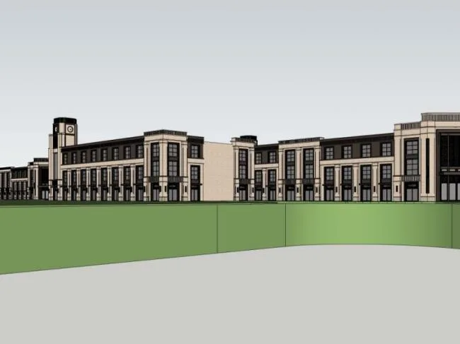 Sketchup Office Model | Multi story Office Building, Classical Style