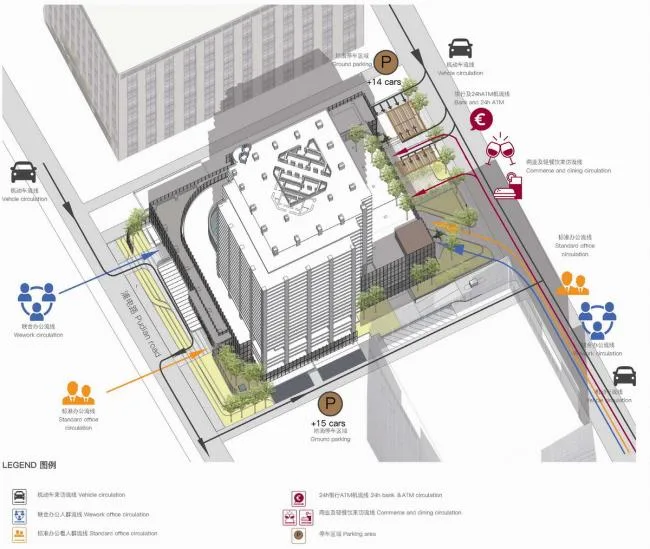 BIM Architecture | Evolution from Conservatism to Openness: Baosteel Building Urban Renewal Project/FTA Architectural Design