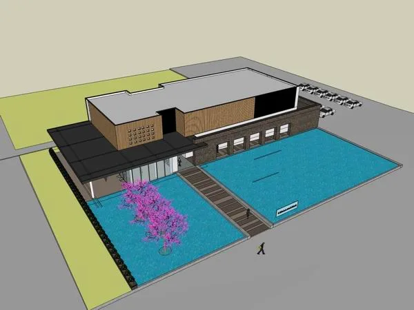 Sketchup Cultural Model | Multi story Museum Architecture, Cultural Architecture, Modern Style