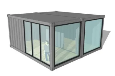 Creating Container Architecture Models with SketchUp Materials-BIM WORLD