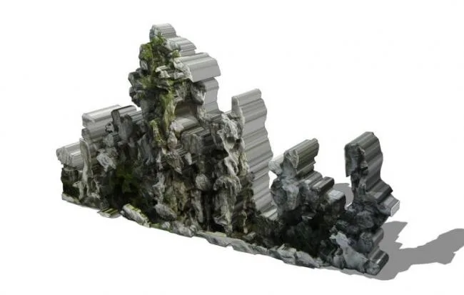 Sketchup material model | the Taihu Lake rockery, landscape material component