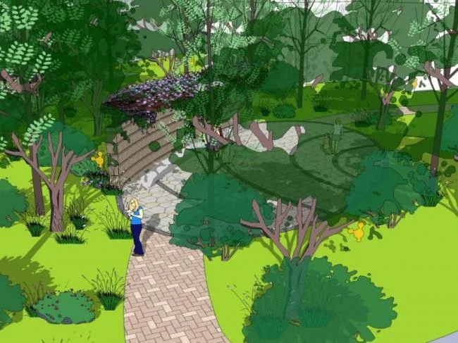 SketchUp Landscape Models: Community, Residential, and Modern Designs