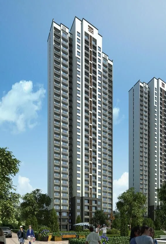 Sketchup Residential Model | Super High rise Residential, Modern Style