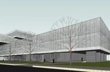 SketchUp Cultural Model: Modern Multi-Story Museum Architecture-BIM WORLD