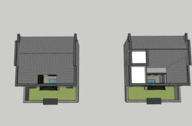 SketchUp Residential Model: Low-Rise Huizhou-Style Chinese Home-BIM WORLD