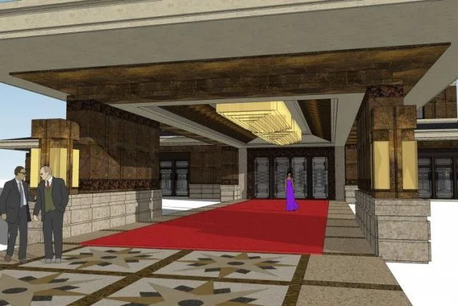 Sketchup Business Model | Multi story High end Clubhouse Club, Modern Style