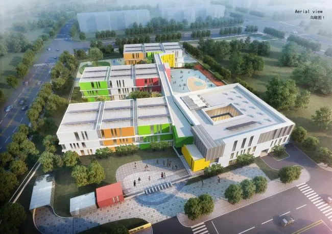 BIM Architecture | Wujun Kindergarten in the Taihu Lake New Town, Suzhou, Jiangsu/Qifa Design Group Co., Ltd