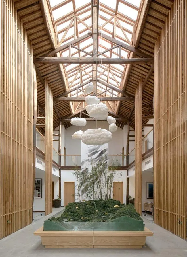 BIM Architecture | Qiheshan Village Reception Hall/China Academy of Art Landscape Architecture Design and Research Institute