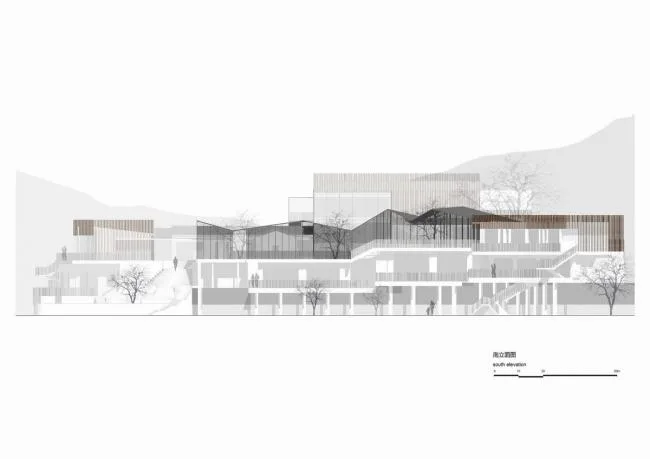 BIM Architecture | Maolin Qingquan, Burning Spray Nose Drinking Tea: Tea Words Not Elegant House/Hehe Design Studio