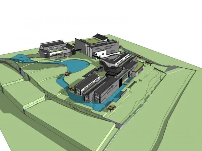 Sketchup Cultural Model | Multi story Museum, Cultural Architecture, Chinese Style