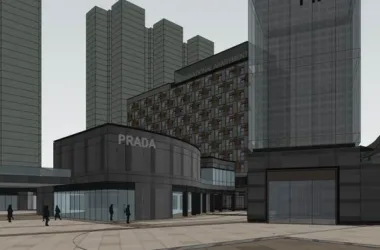 SketchUp Complex Model: Multi-Story High-Rise with Office, Hotel, and Ground-Floor Retail in Modern Style-BIM WORLD