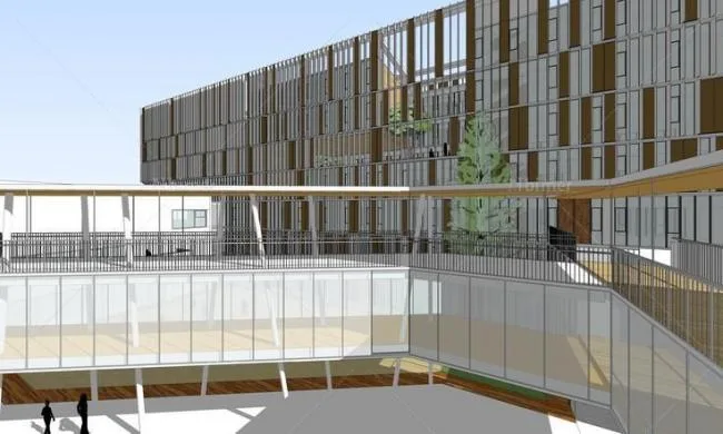 Sketchup School Model | Multi story Kindergarten School, Modern Style, Public Buildings, Educational Buildings