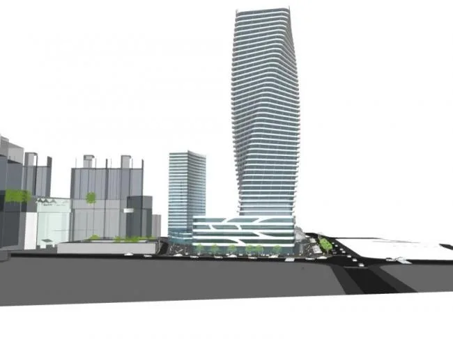Sketchup Complex Model | Super High rise Commercial Complex, Modern Style