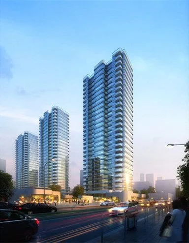Sketchup Residential Model | High rise residential, modern style, ground floor commercial, residential building
