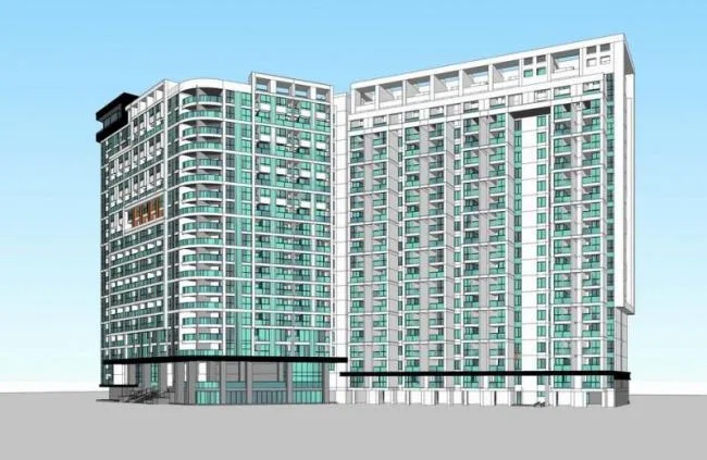 Sketchup Residential Model | High rise Apartment, Modern Style, Residential Building