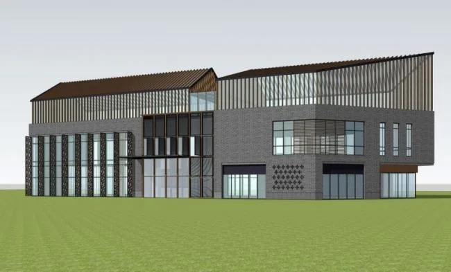 Sketchup Business Model | Multi layer Business, New Chinese Style