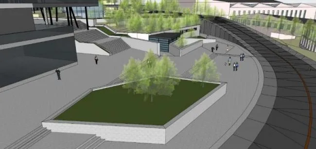 Sketchup School Model | Multi story School University, Campus Educational Architecture, Modern Style