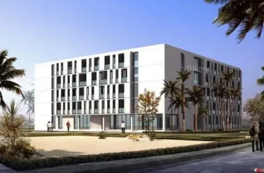 SketchUp Complex Model: Modern Multi-Story City Development in Libya Featuring Commercial Spaces and Mosque-BIM WORLD