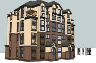 SketchUp Residential Design: Multi-Story European Classical Style Home-BIM WORLD
