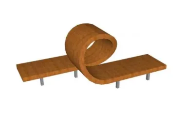 SketchUp Materials for Outdoor Park and Public Seating | Landscape Components-BIM WORLD