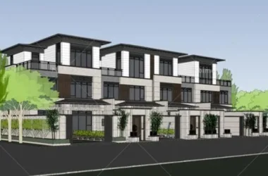 SketchUp Villa Models: Row Villas, Luxury Mansions, and Modern Chinese Design-BIM WORLD
