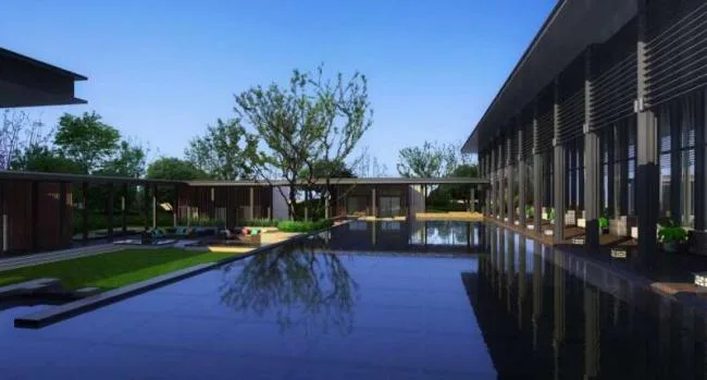 Sketchup Residential Model | Low rise Sales Office, Commercial Building, Modern Style