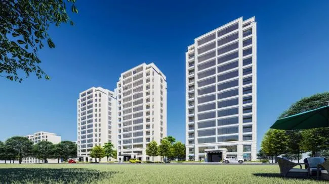 Sketchup Residential Model | High rise Residential Buildings, Residential Buildings, Modern Style