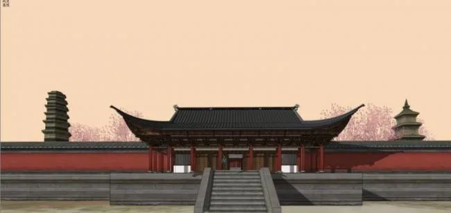 Sketchup Ancient Architecture Model | Multi story Temple, Ancient Temple, Chinese Style, Ancient Architecture