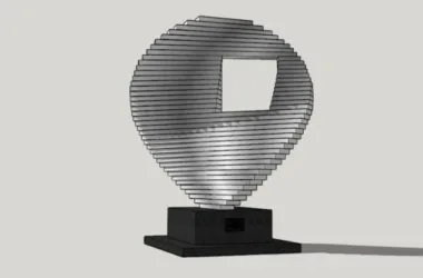 SketchUp Materials for Landscape Sculpture Models | Modern Style Components-BIM WORLD