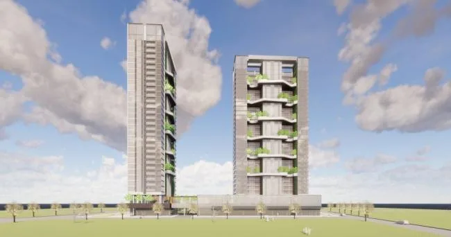 Sketchup Residential Model | High rise Residential Buildings, Modern Style, Residential Buildings