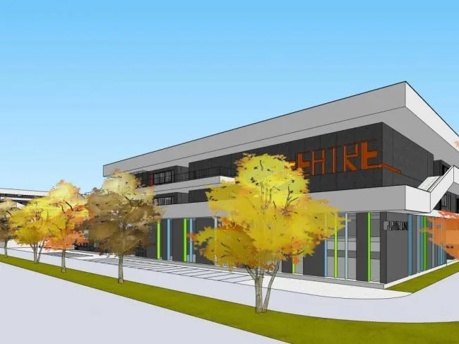 Sketchup School Model | Multi story School, Teaching Building, Campus, Modern Style, Educational Architecture