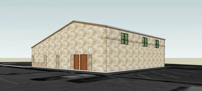 Sketchup Villa Model | Single Family Villa, American Style, Sloping Roof, Single Story Villa, Residential Building