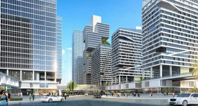Sketchup Office Model | High rise Office Building, Office Building, Hotel, Modern Style