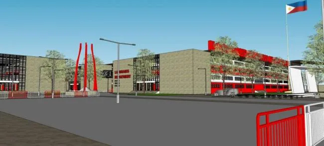 Sketchup School Model | Multi-story School, Educational Building, Teaching Building, Modern Style