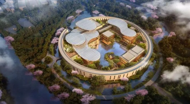 Sketchup School Model | University Campus, Educational Architecture, School, Multi story Teaching Building, Modern Style