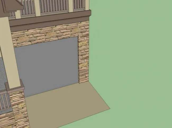 Sketchup Villa Model | Solo Villa, Modern Style